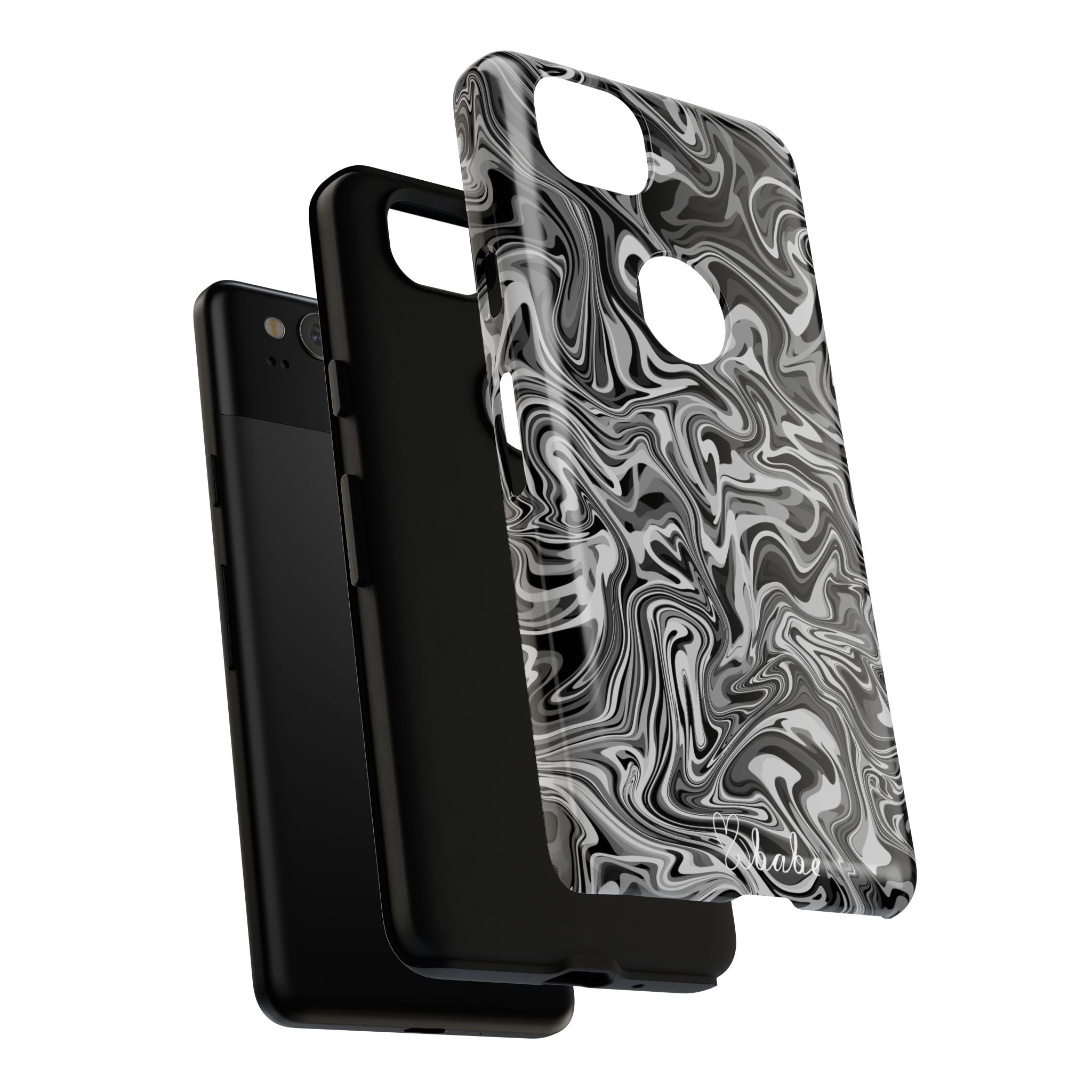 Ink Waves, Tough Phone Case.