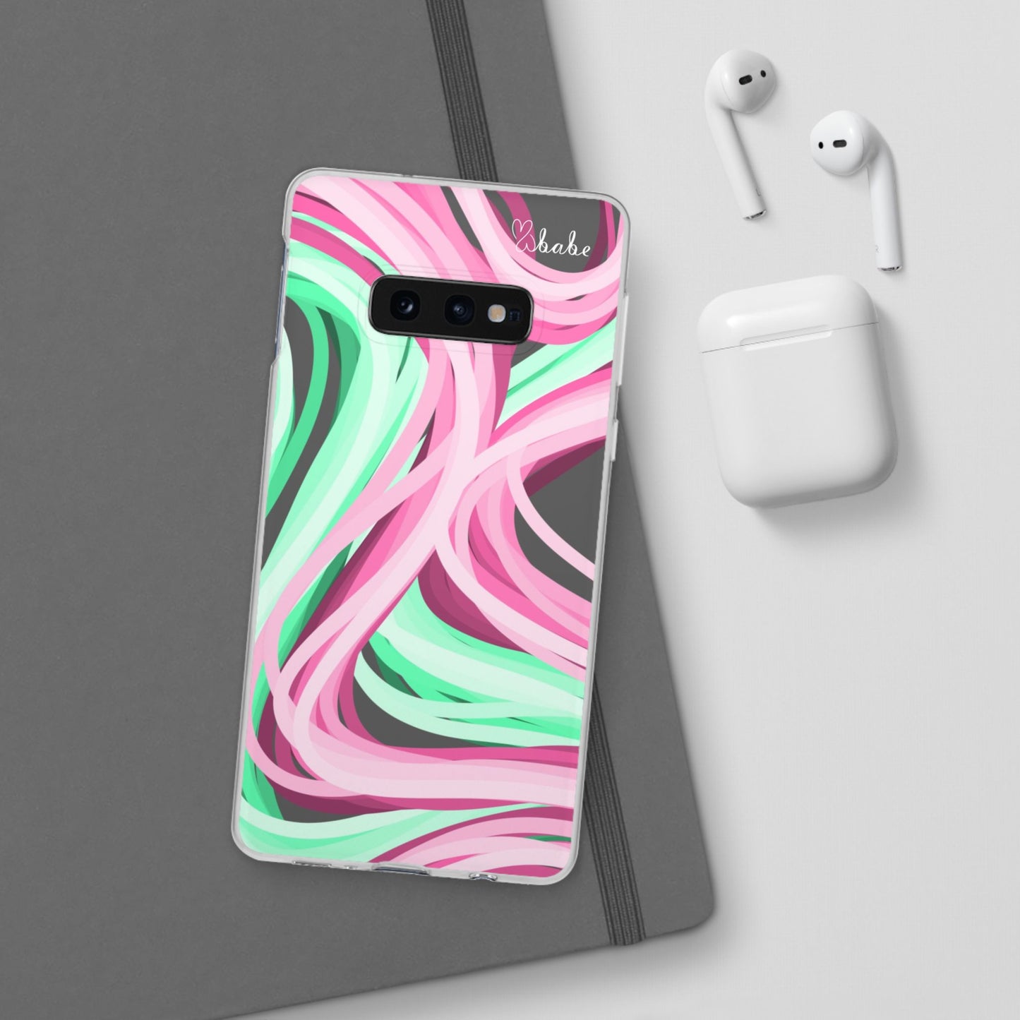 Neon Vines, Flexi Phone Case.