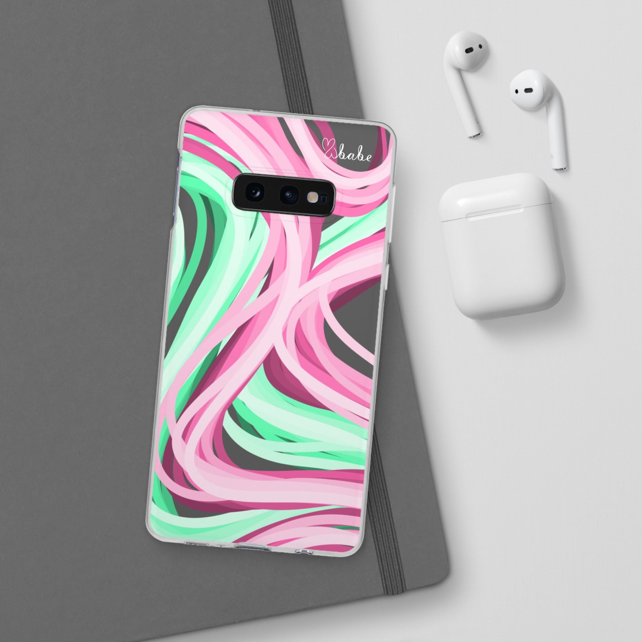 Neon Vines, Flexi Phone Case.