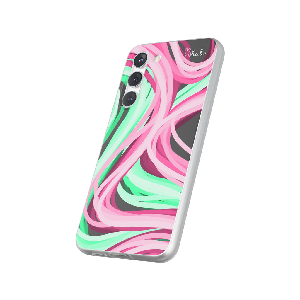Neon Vines, Flexi Phone Case.