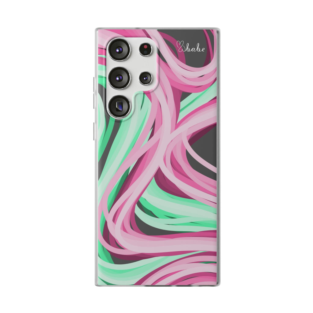 Neon Vines, Flexi Phone Case.