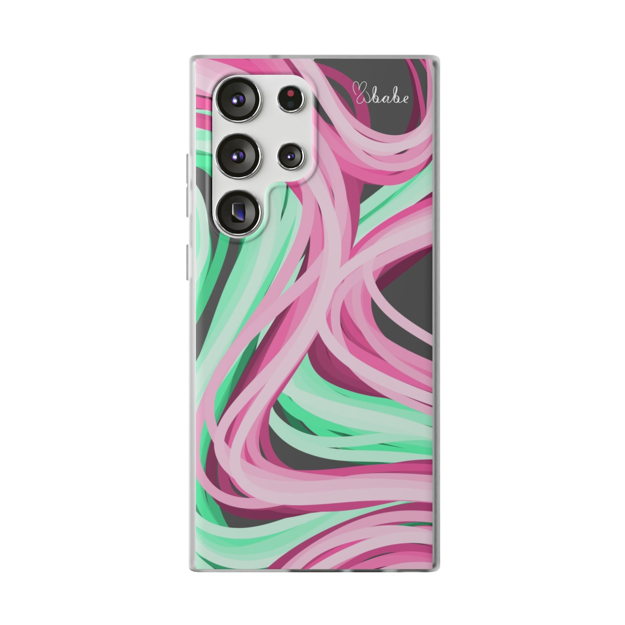 Neon Vines, Flexi Phone Case.