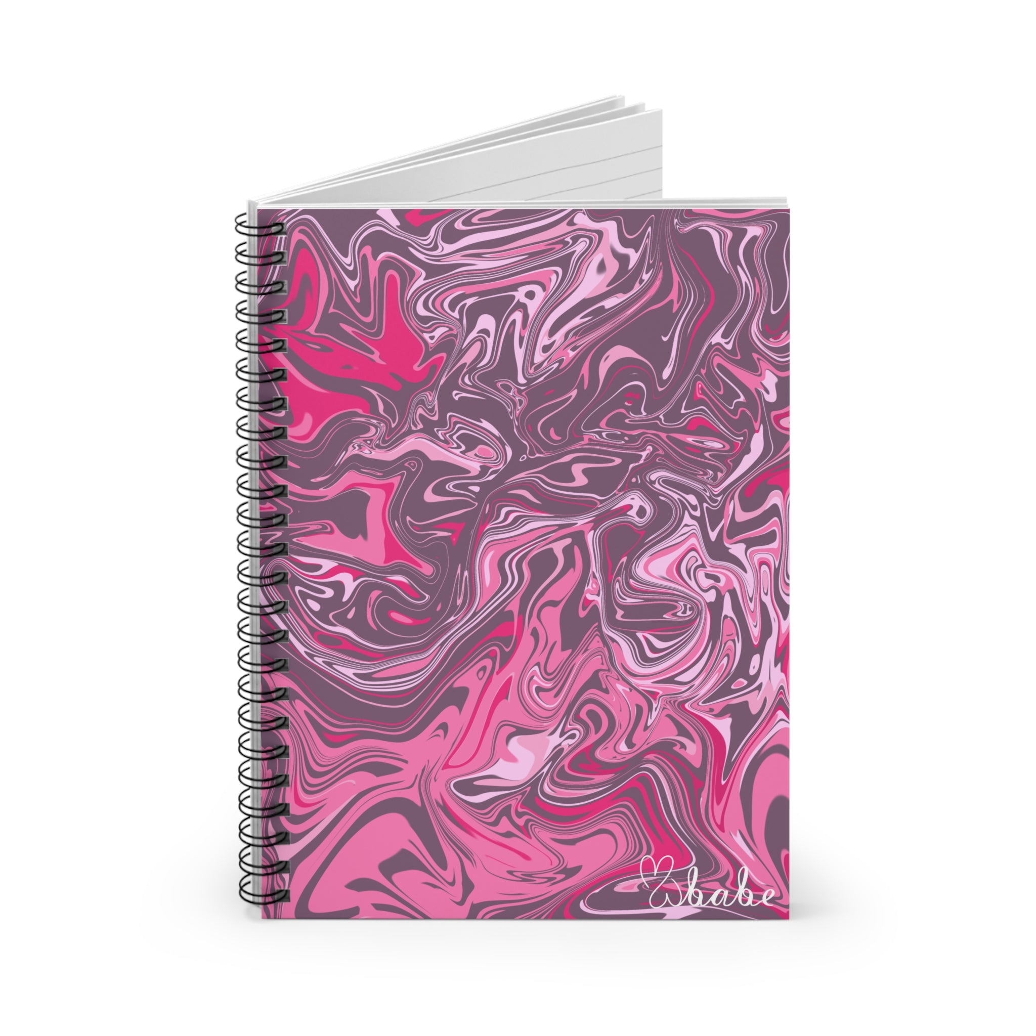 Pretty Lady, Spiral Notebook.