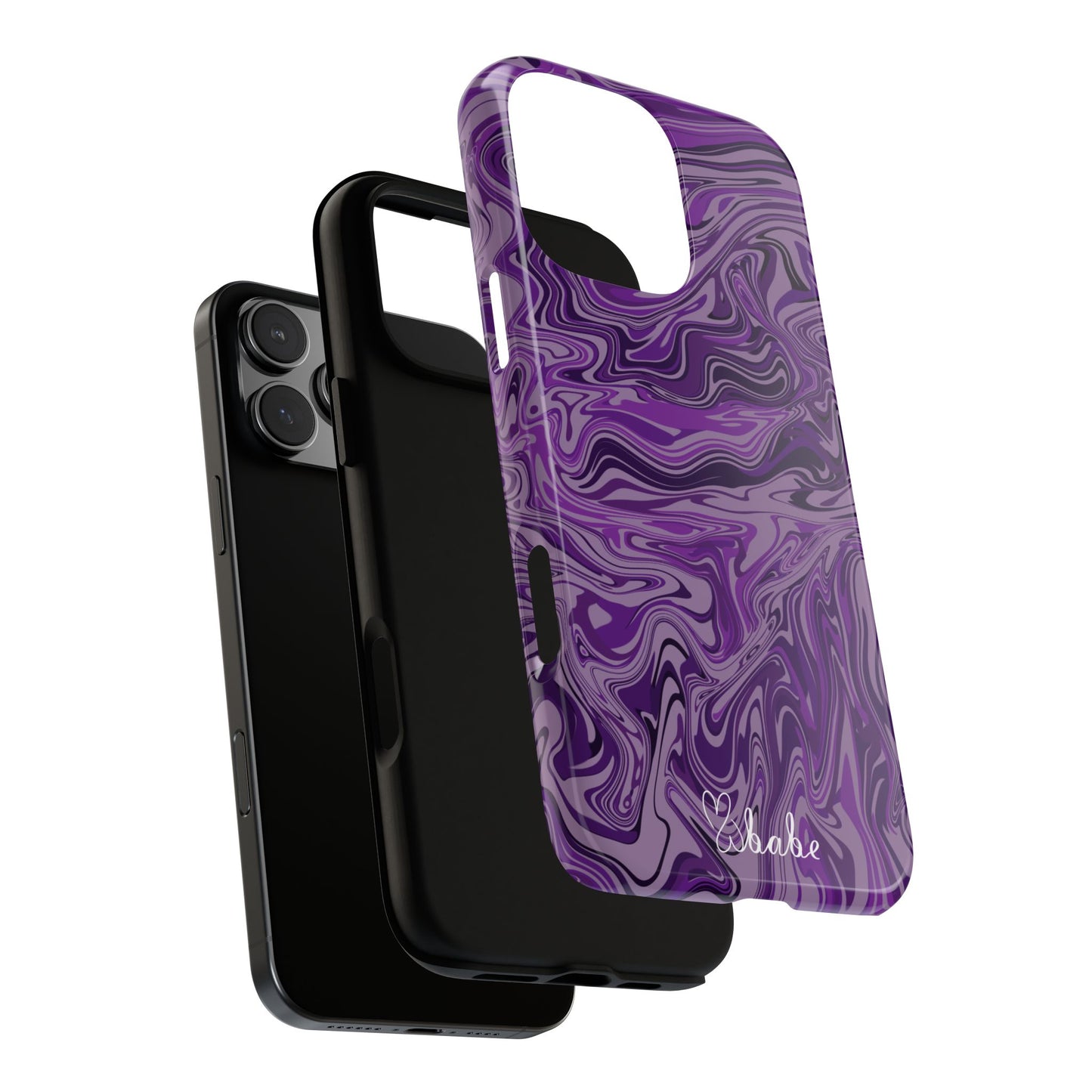 Purp Waves, Tough Phone Case.