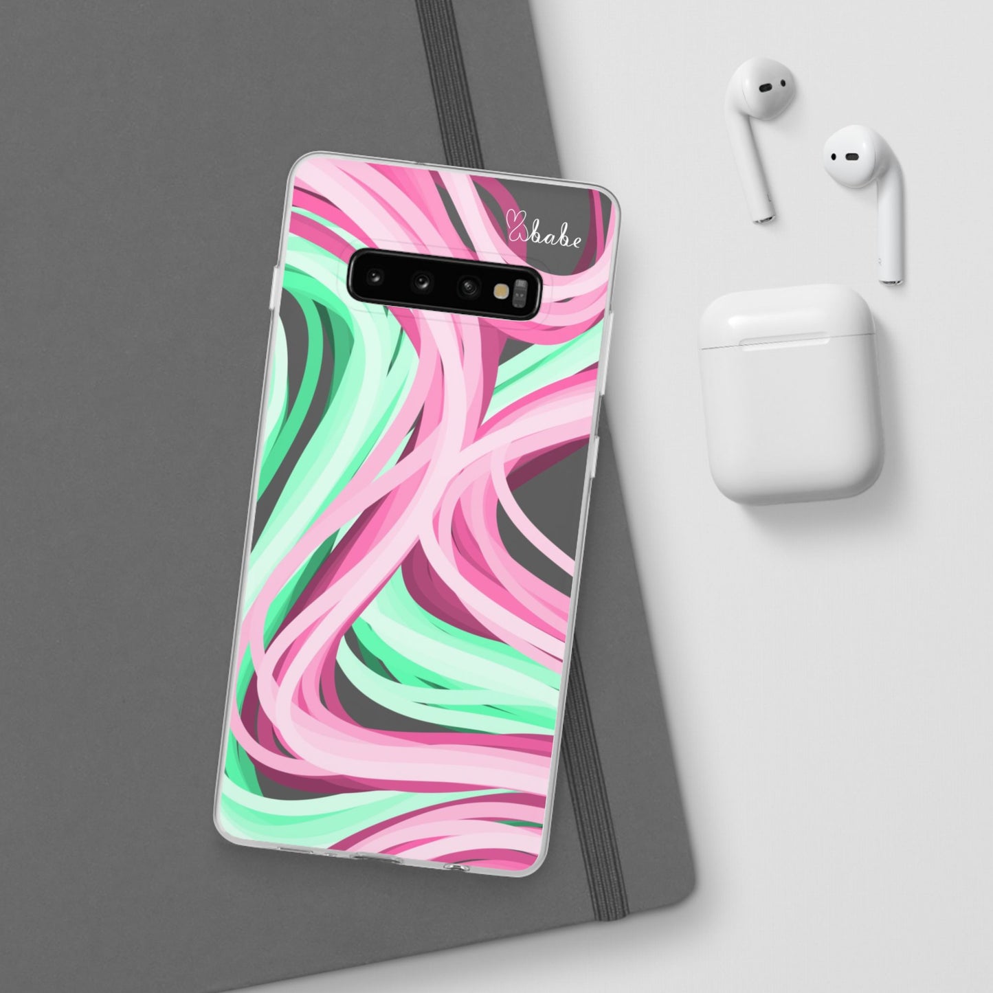 Neon Vines, Flexi Phone Case.