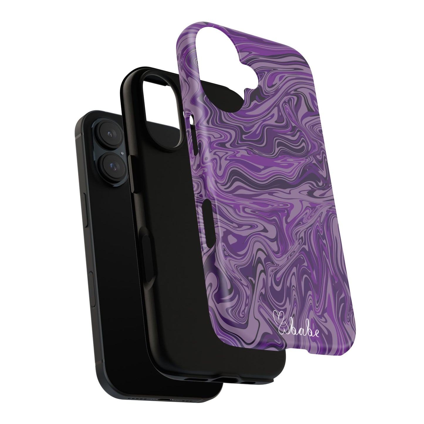 Purp Waves, Tough Phone Case.