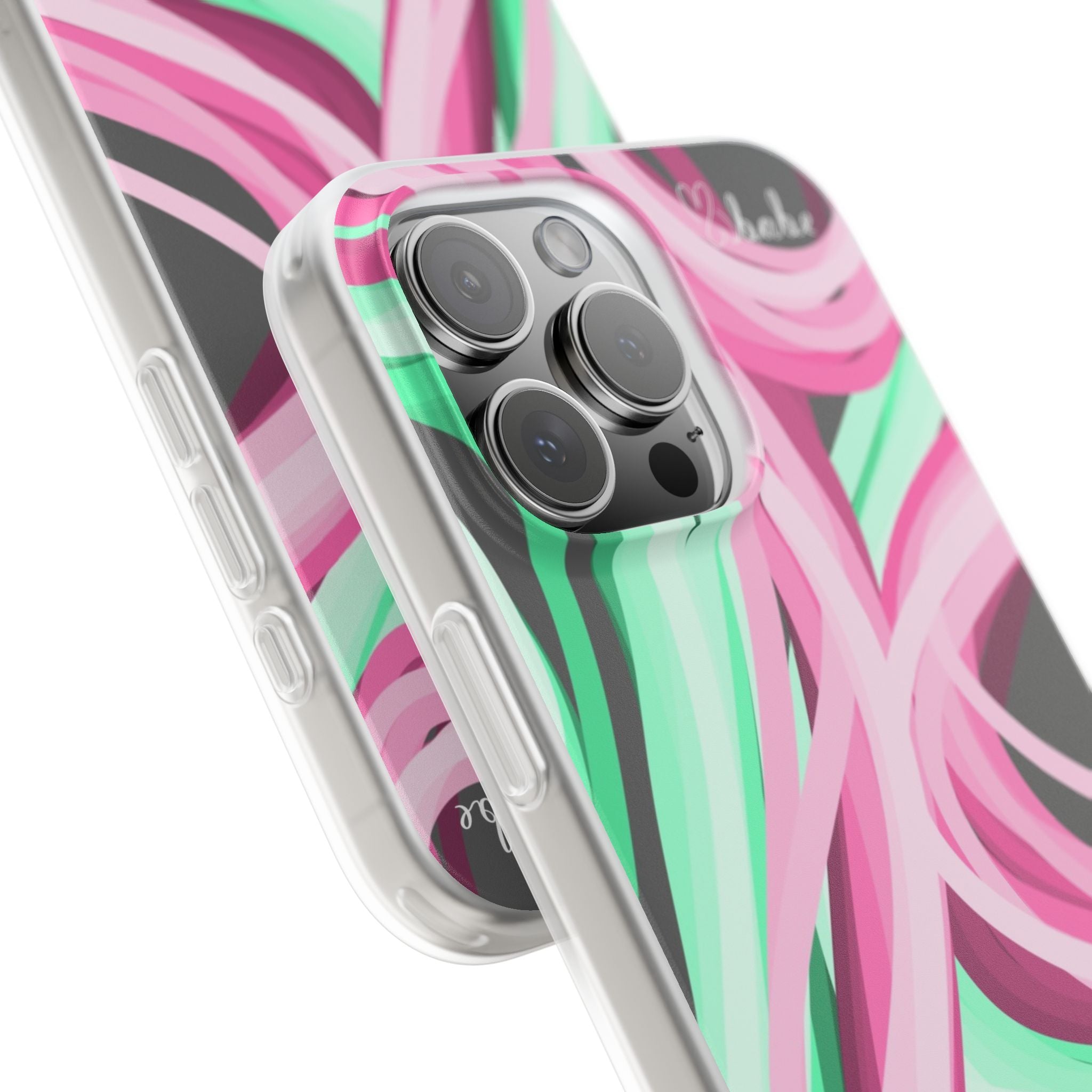 Neon Vines, Flexi Phone Case.