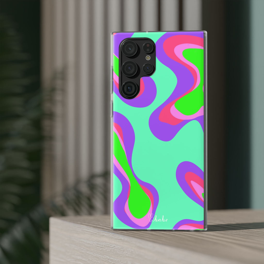 Neon Camo, Flexi Case.