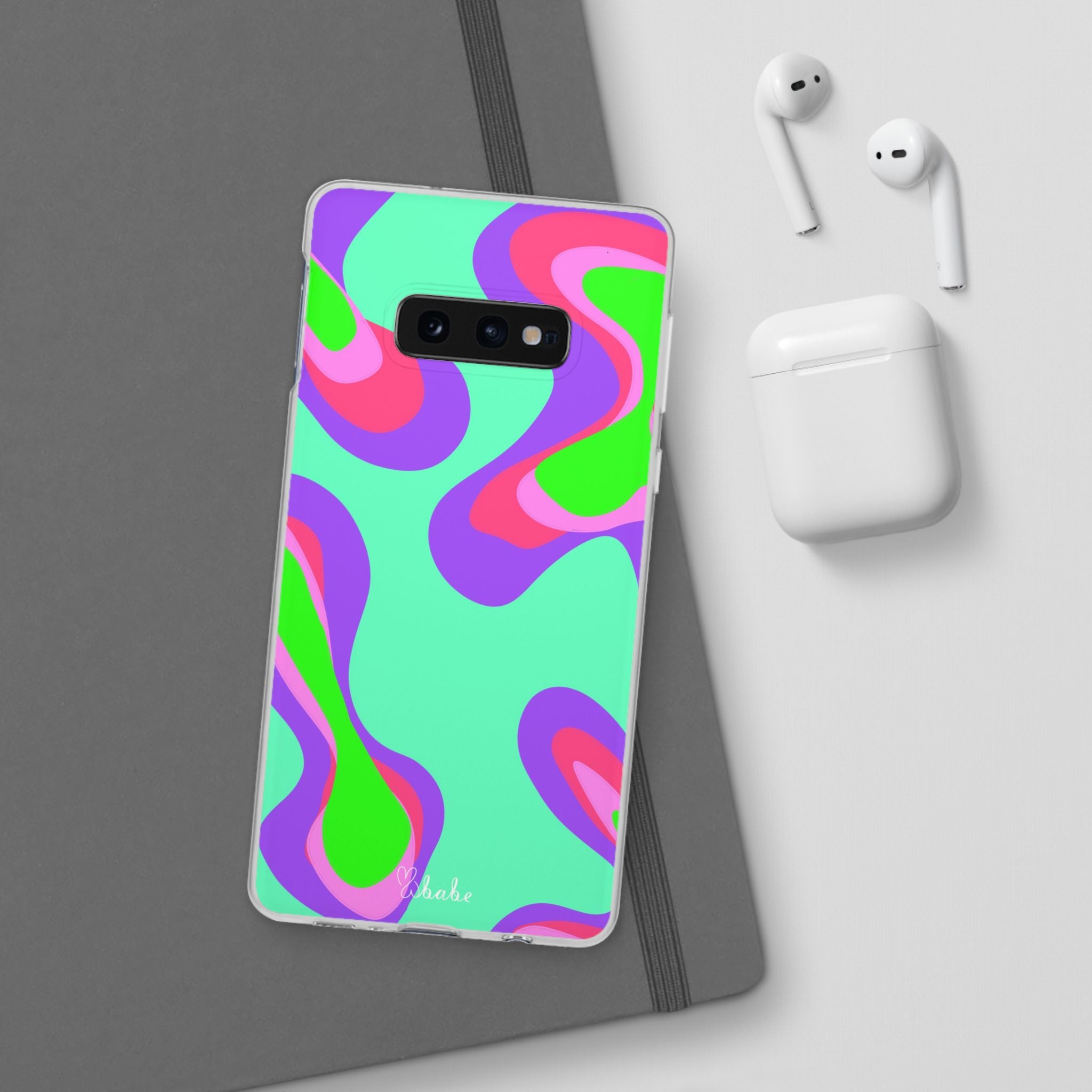 Neon Camo, Flexi Case.