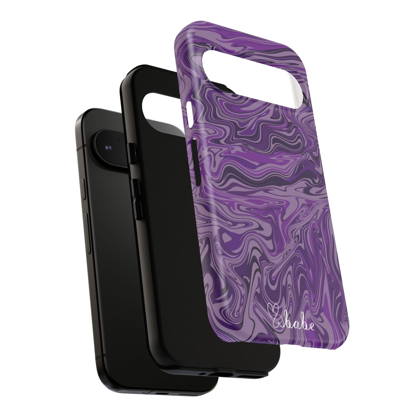 Purp Waves, Tough Phone Case.