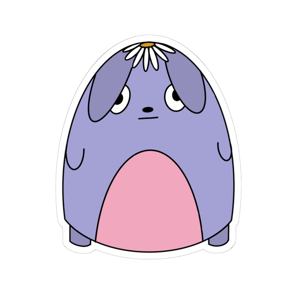 Daisy, Kiss-Cut Sticker.