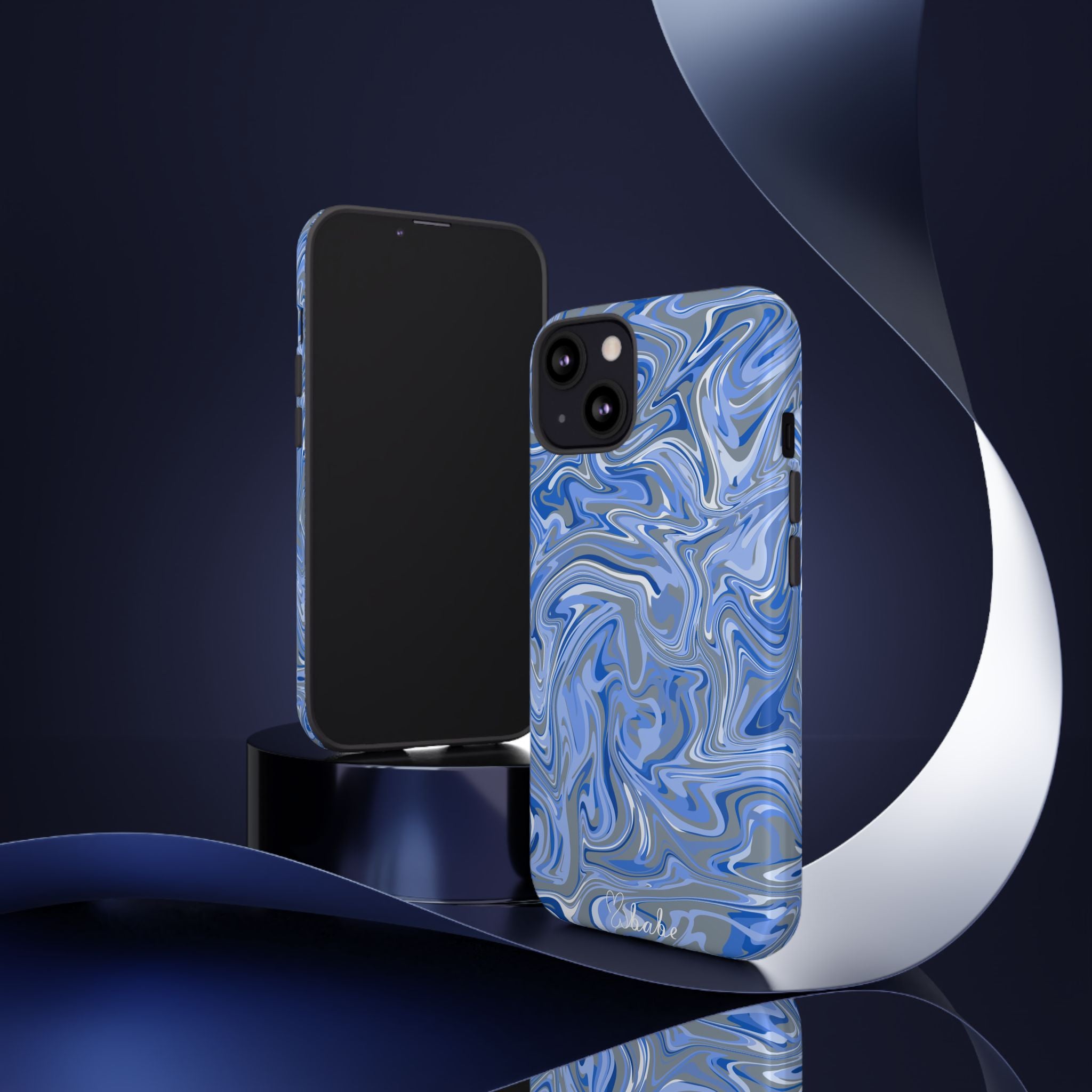 Soft Waves, Tough Phone Case.