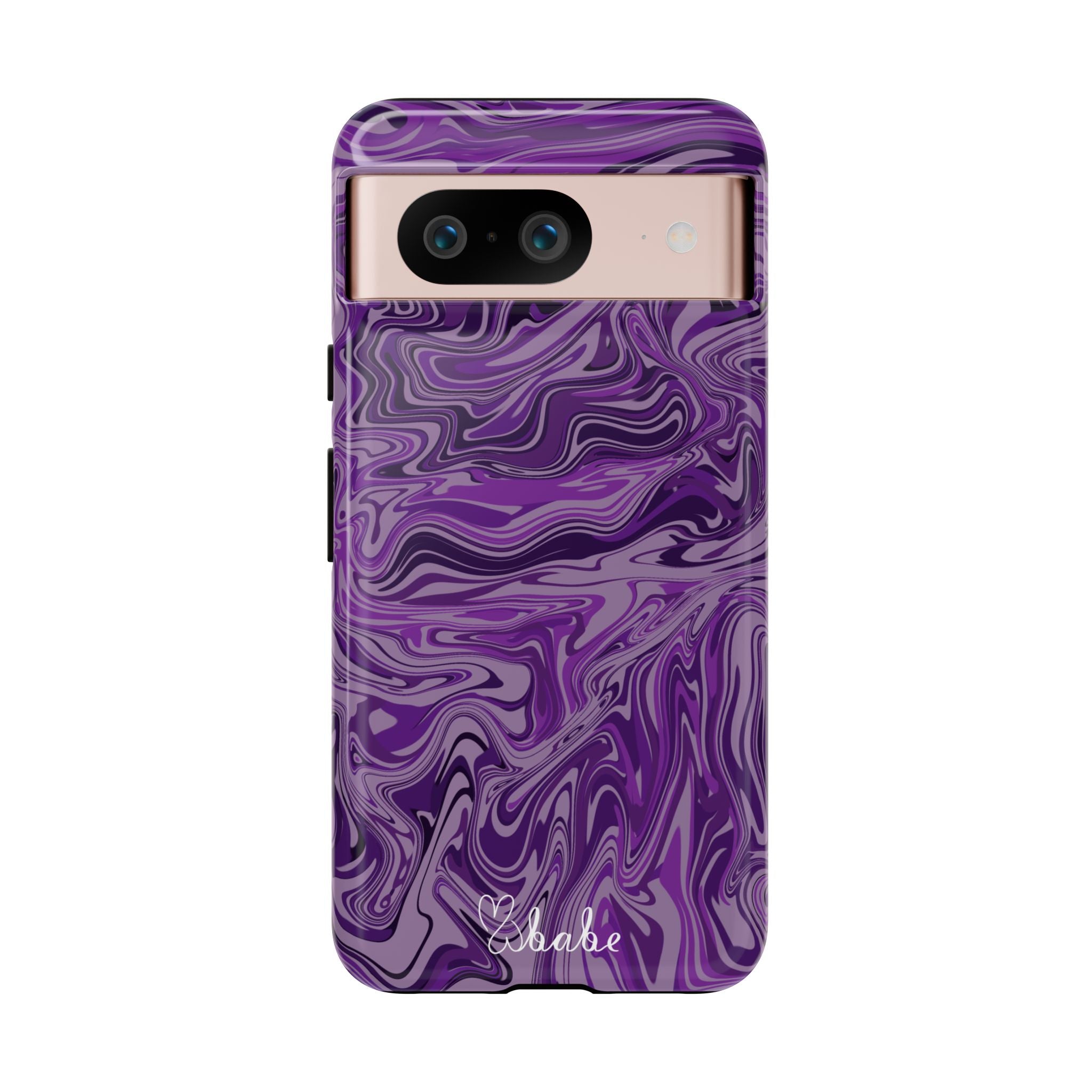 Purp Waves, Tough Phone Case.