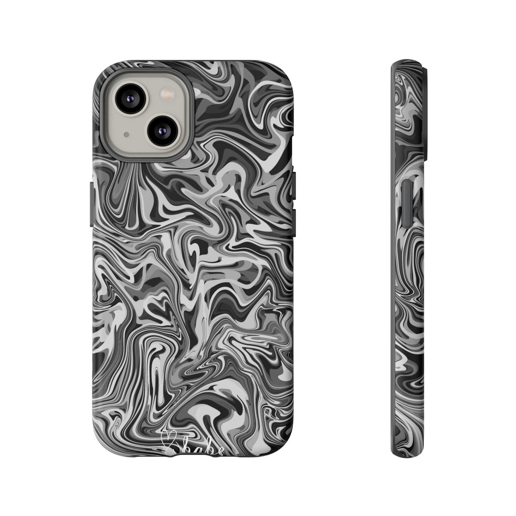 Ink Waves, Tough Phone Case.