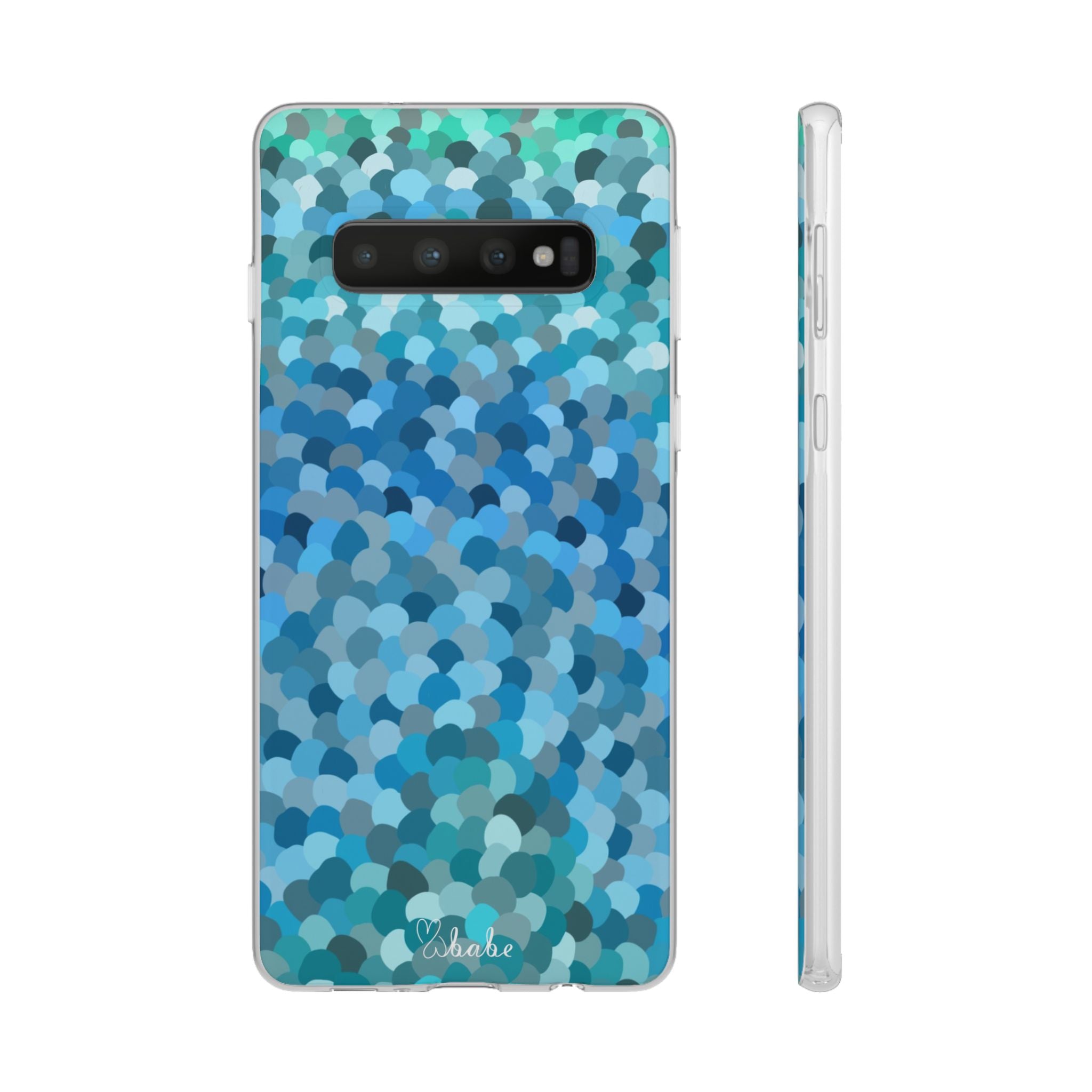 Blue Bubbles, Flexi Case.