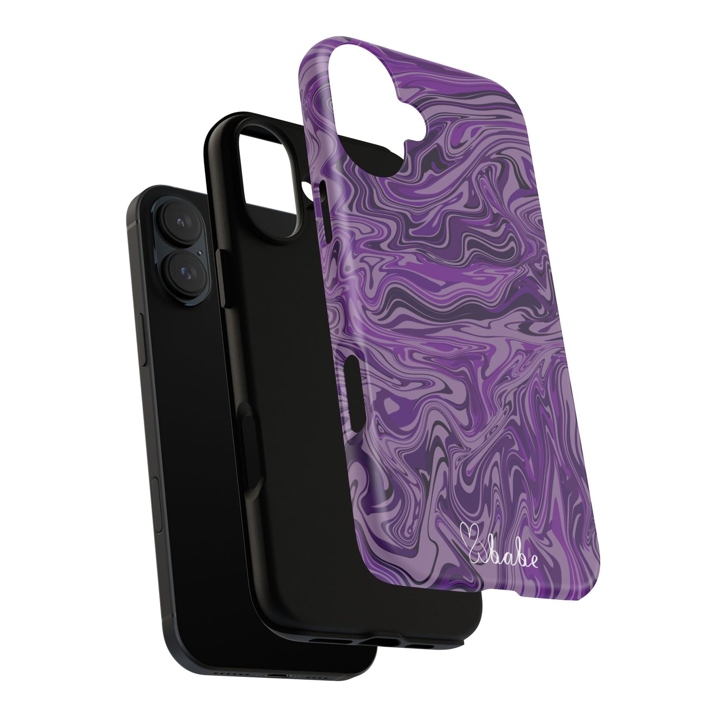 Purp Waves, Tough Phone Case.