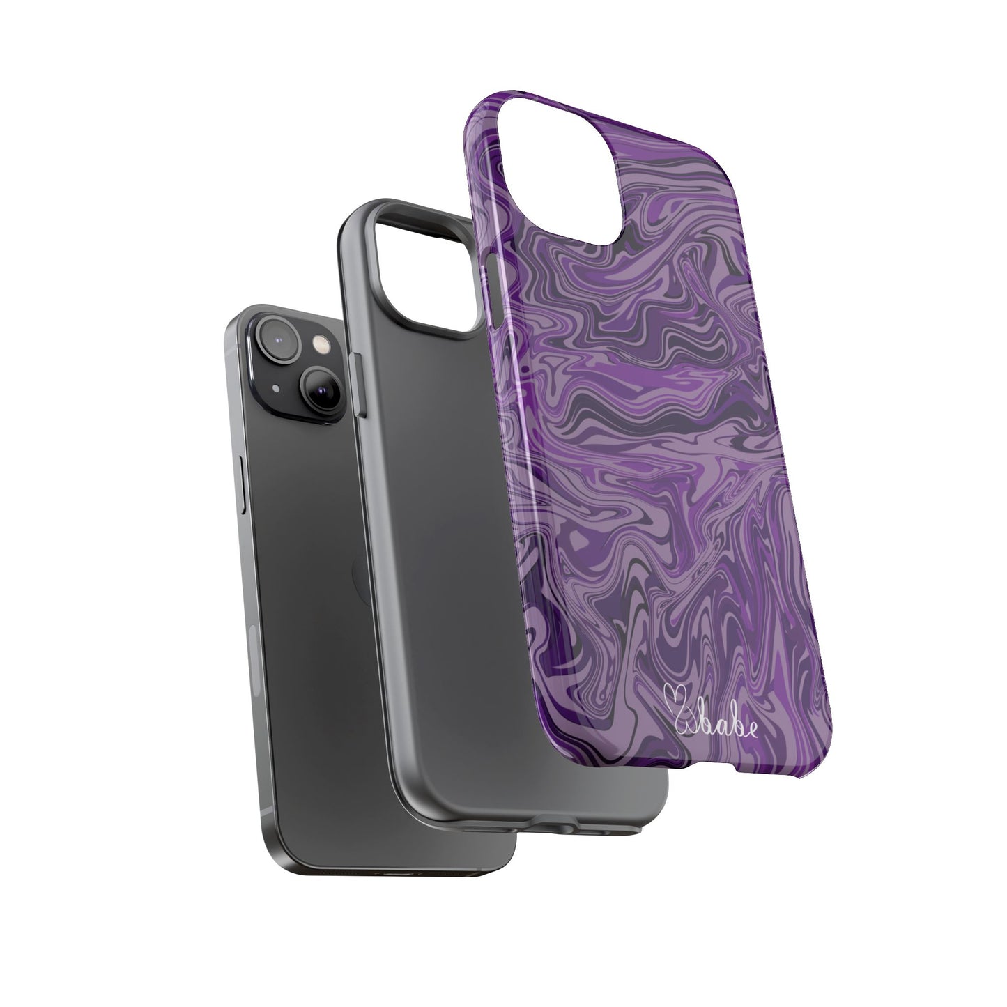 Purp Waves, Tough Phone Case.