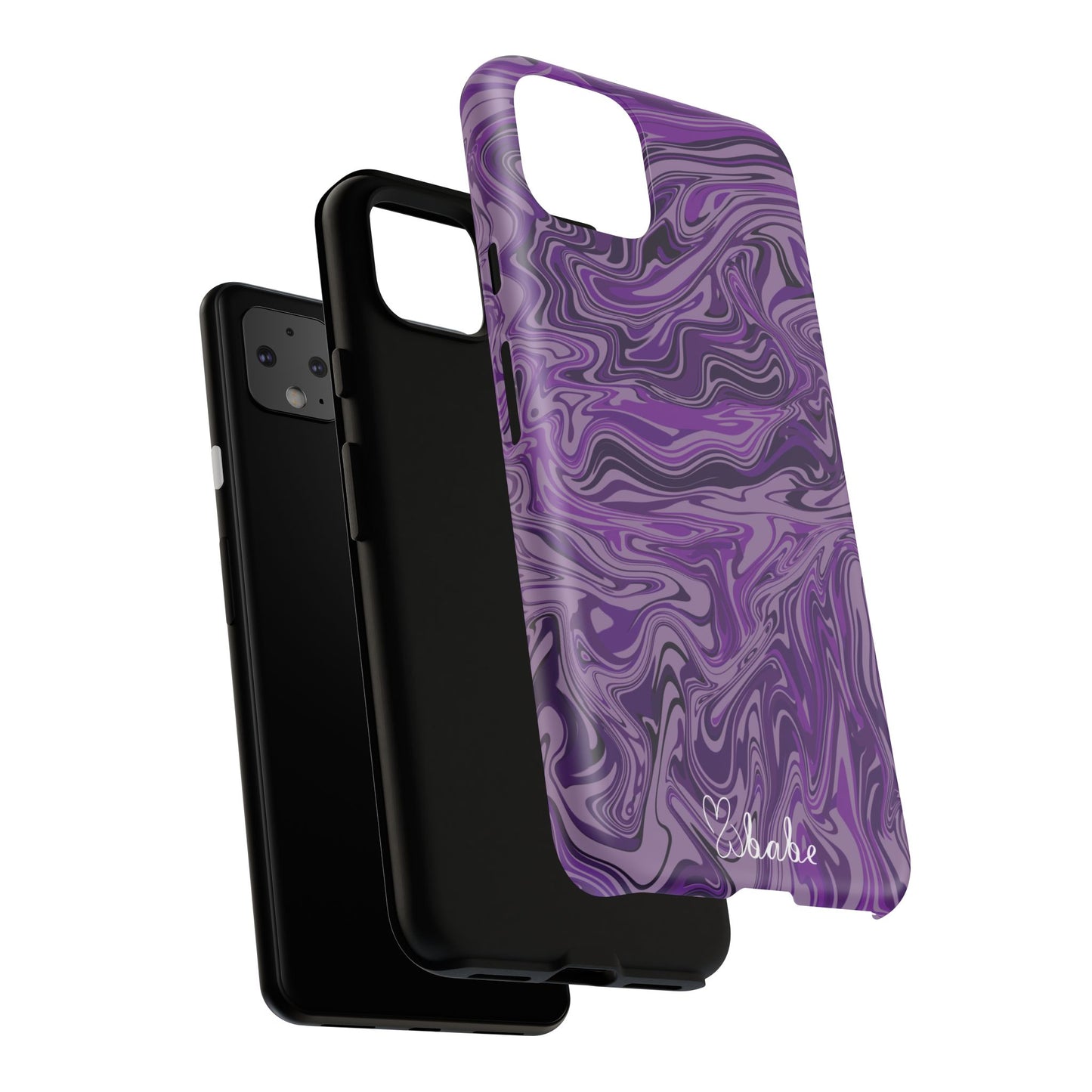 Purp Waves, Tough Phone Case.