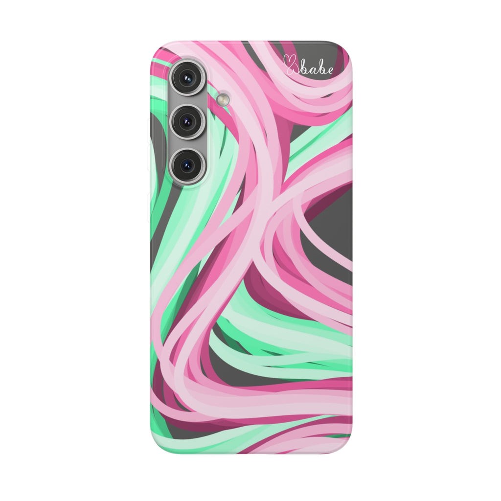 Neon Vines, Flexi Phone Case.
