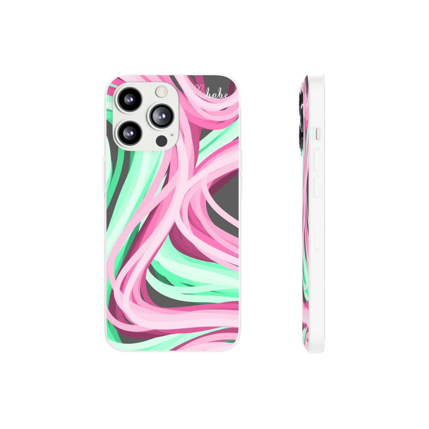 Neon Vines, Flexi Phone Case.