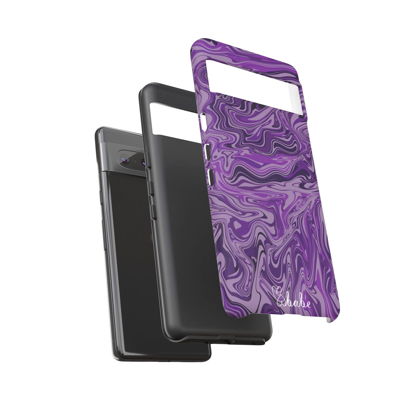 Purp Waves, Tough Phone Case.