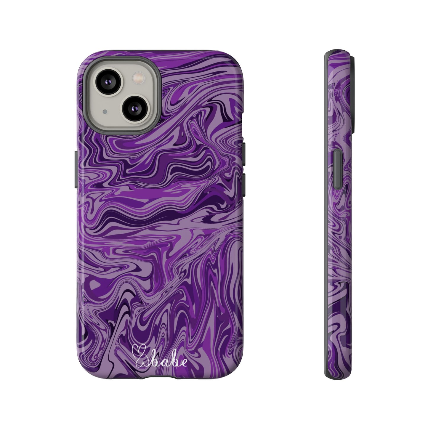Purp Waves, Tough Phone Case.