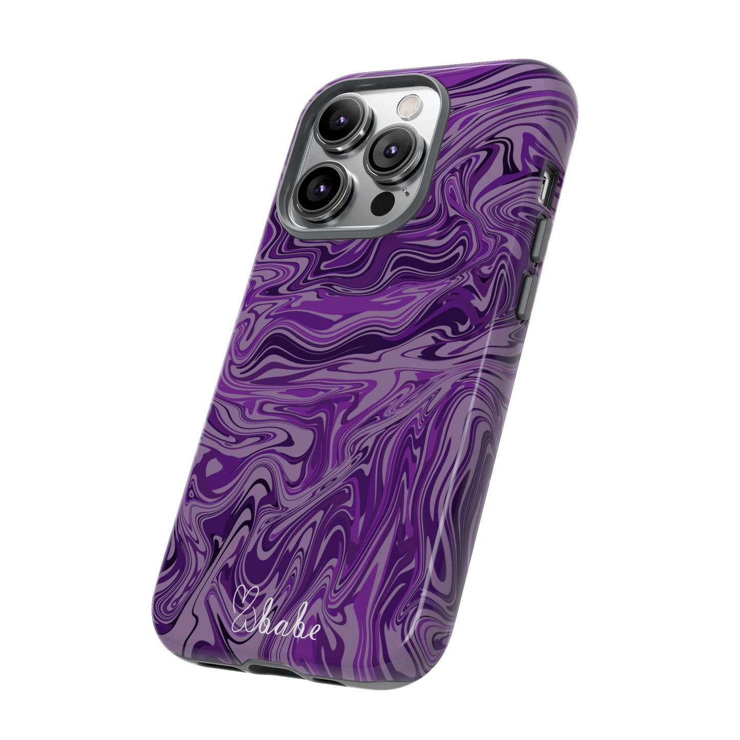 Purp Waves, Tough Phone Case.
