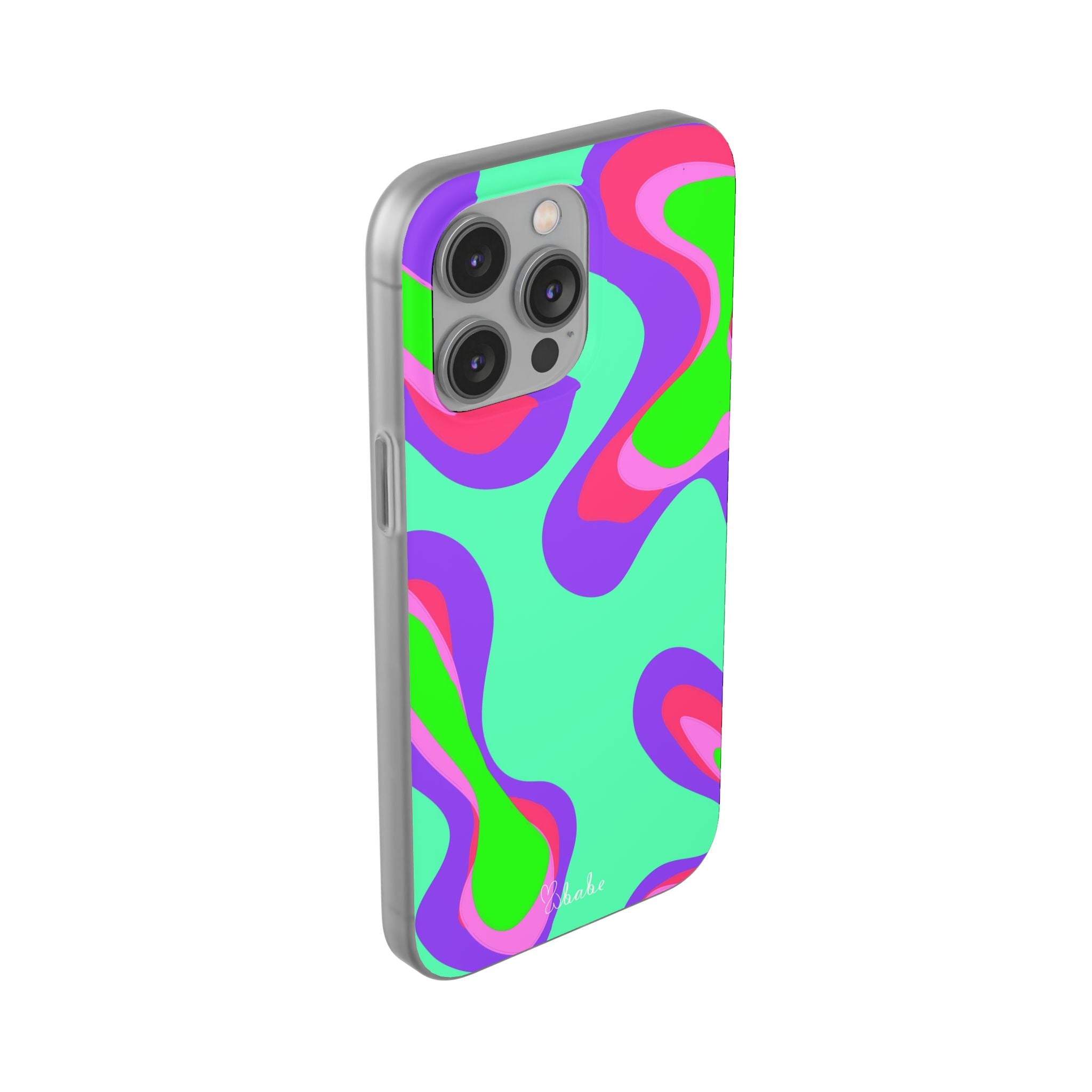 Neon Camo, Flexi Case.