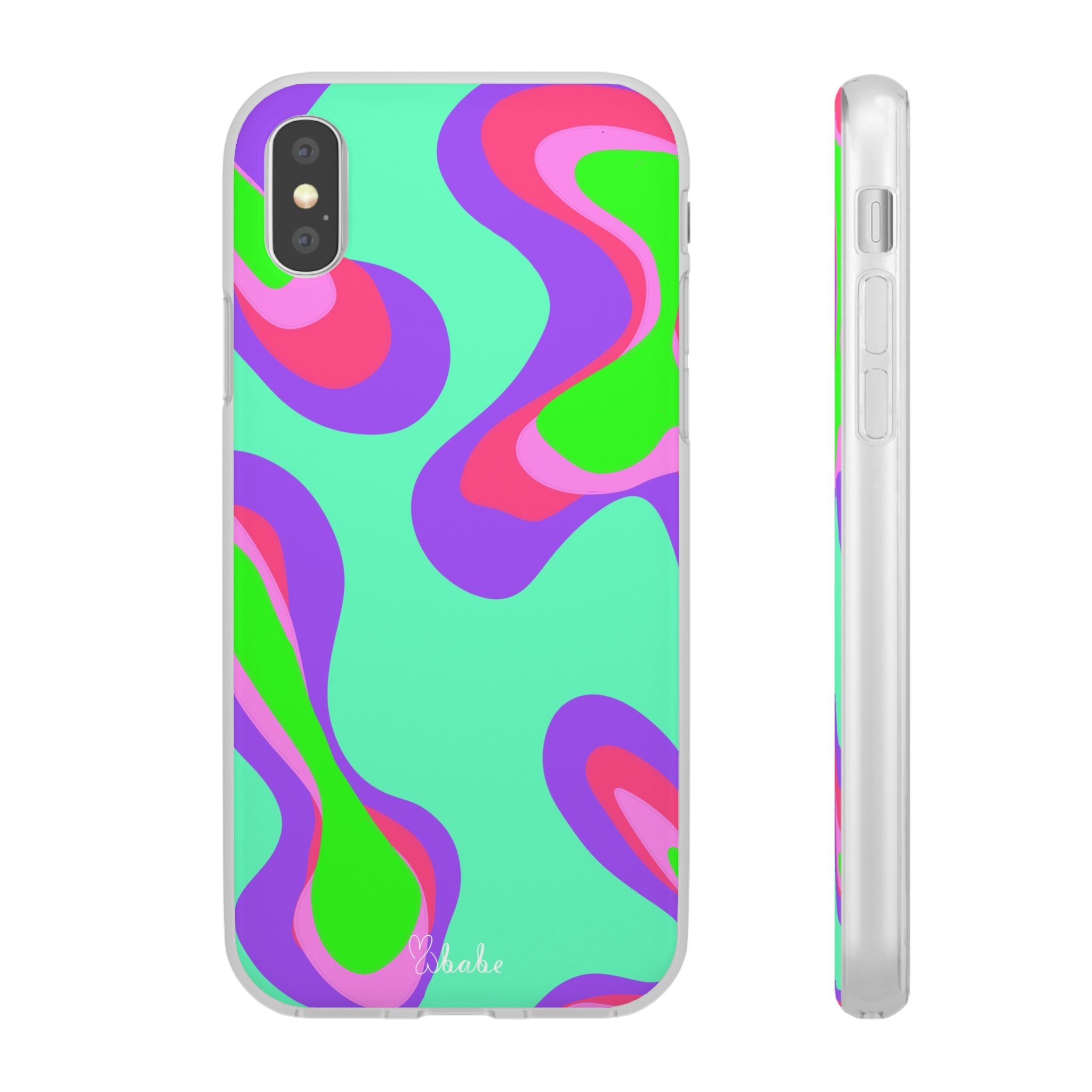 Neon Camo, Flexi Case.