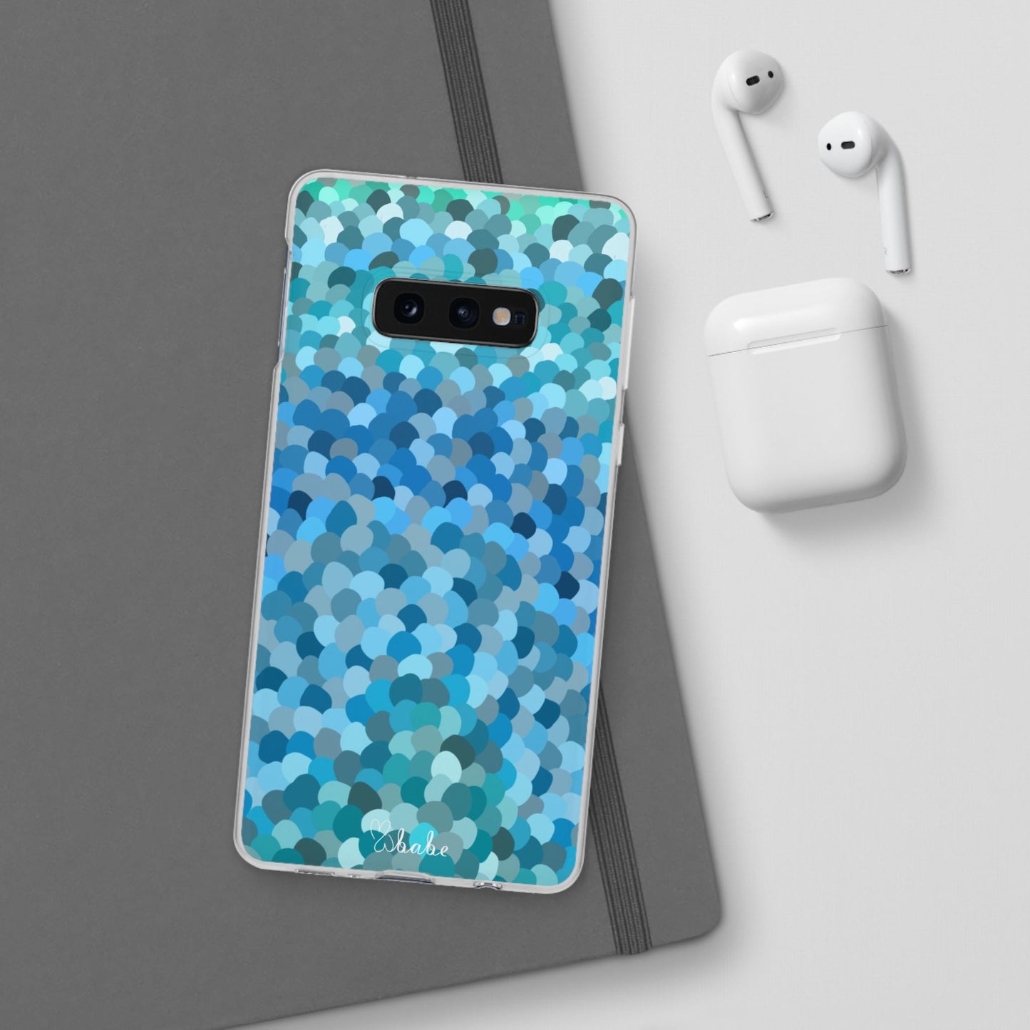 Blue Bubbles, Flexi Case.