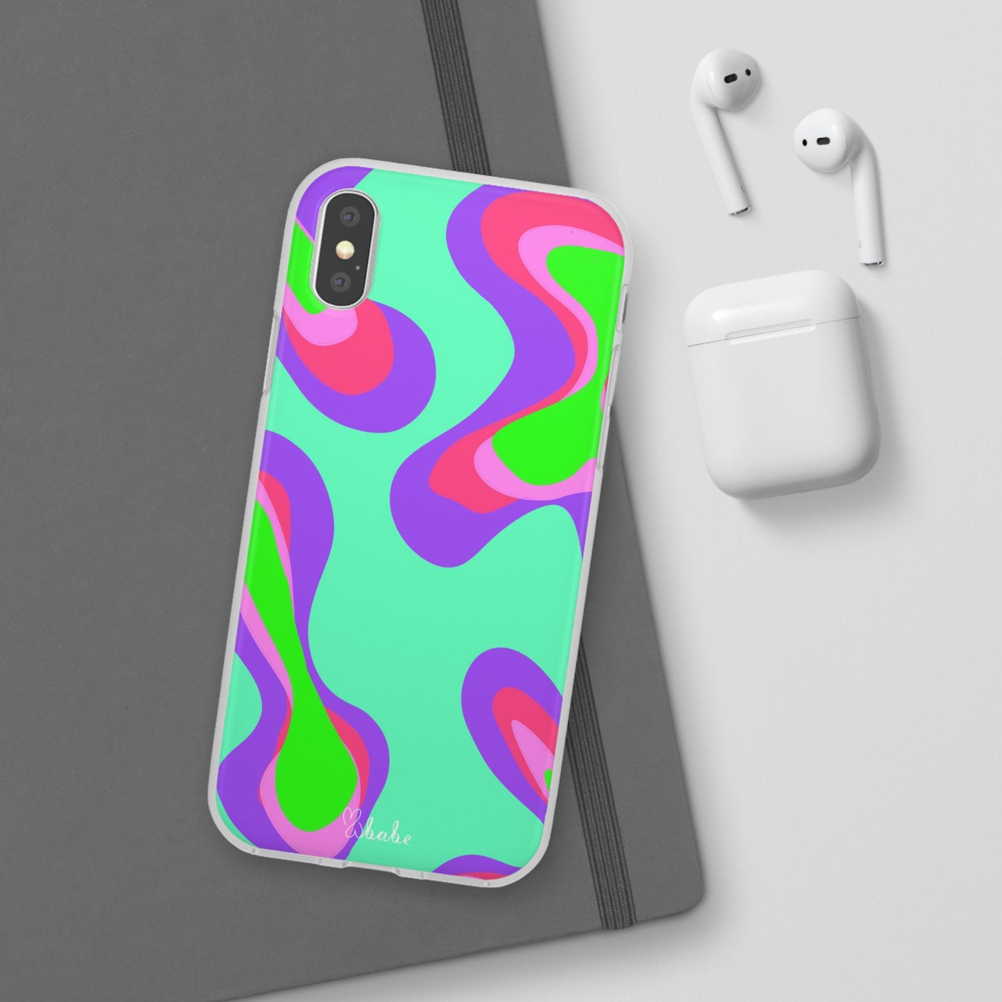 Neon Camo, Flexi Case.
