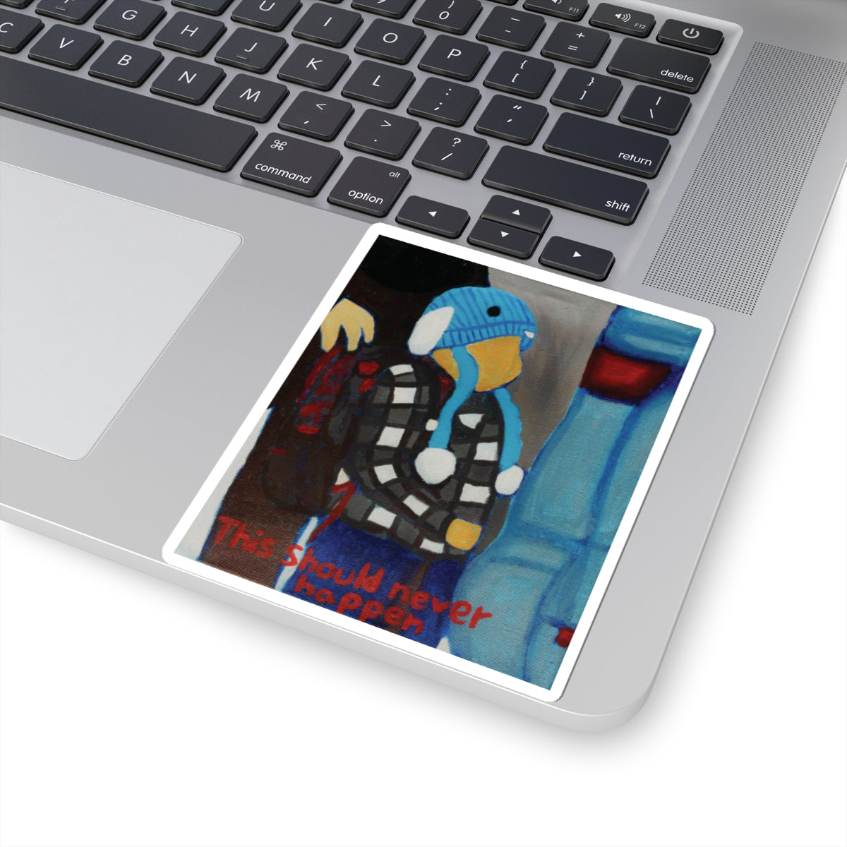 "This Should Never Happen" Sticker.