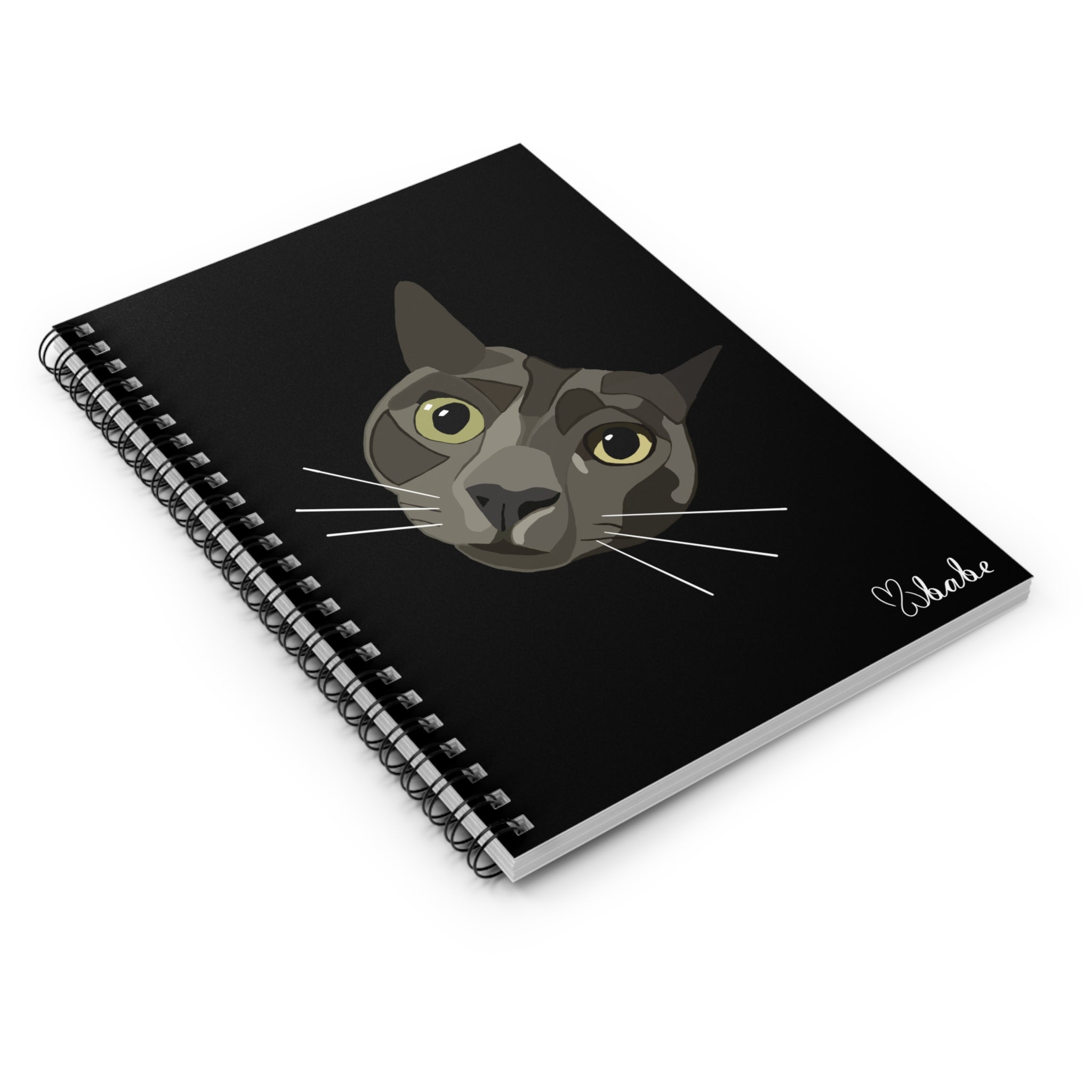 Simon, Spiral Notebook.
