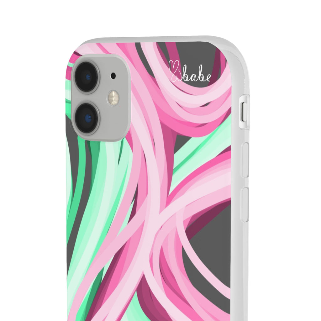 Neon Vines, Flexi Phone Case.