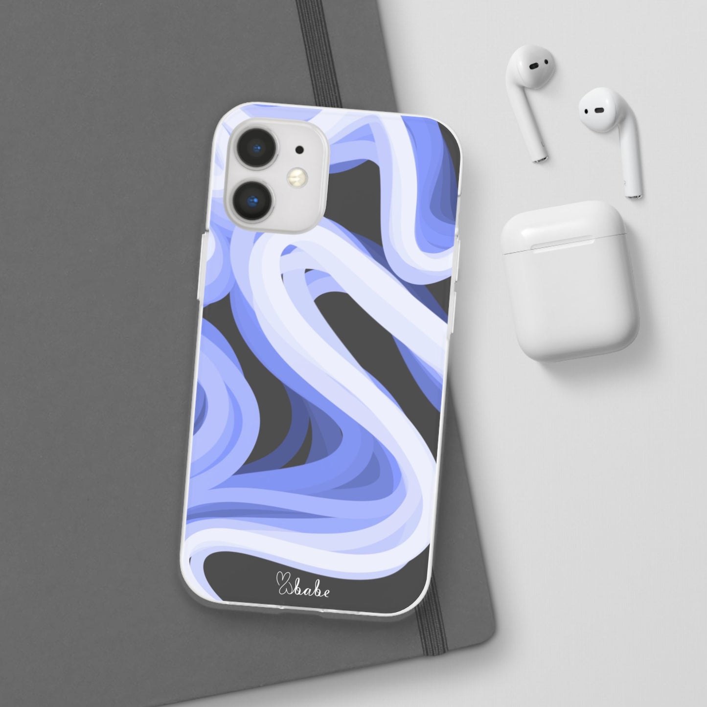 Blue Vines, Flexi Phone Case.