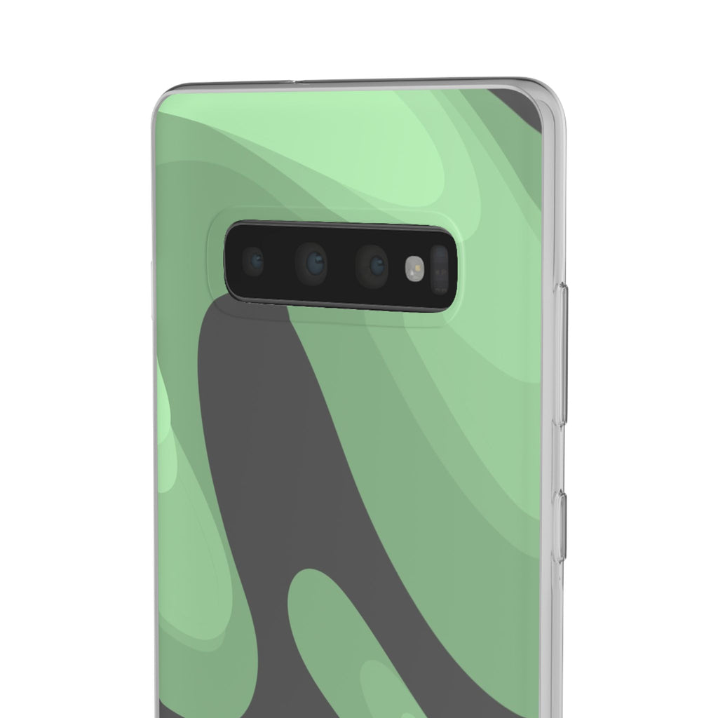 Mint Waves, Flexi Phone Case.