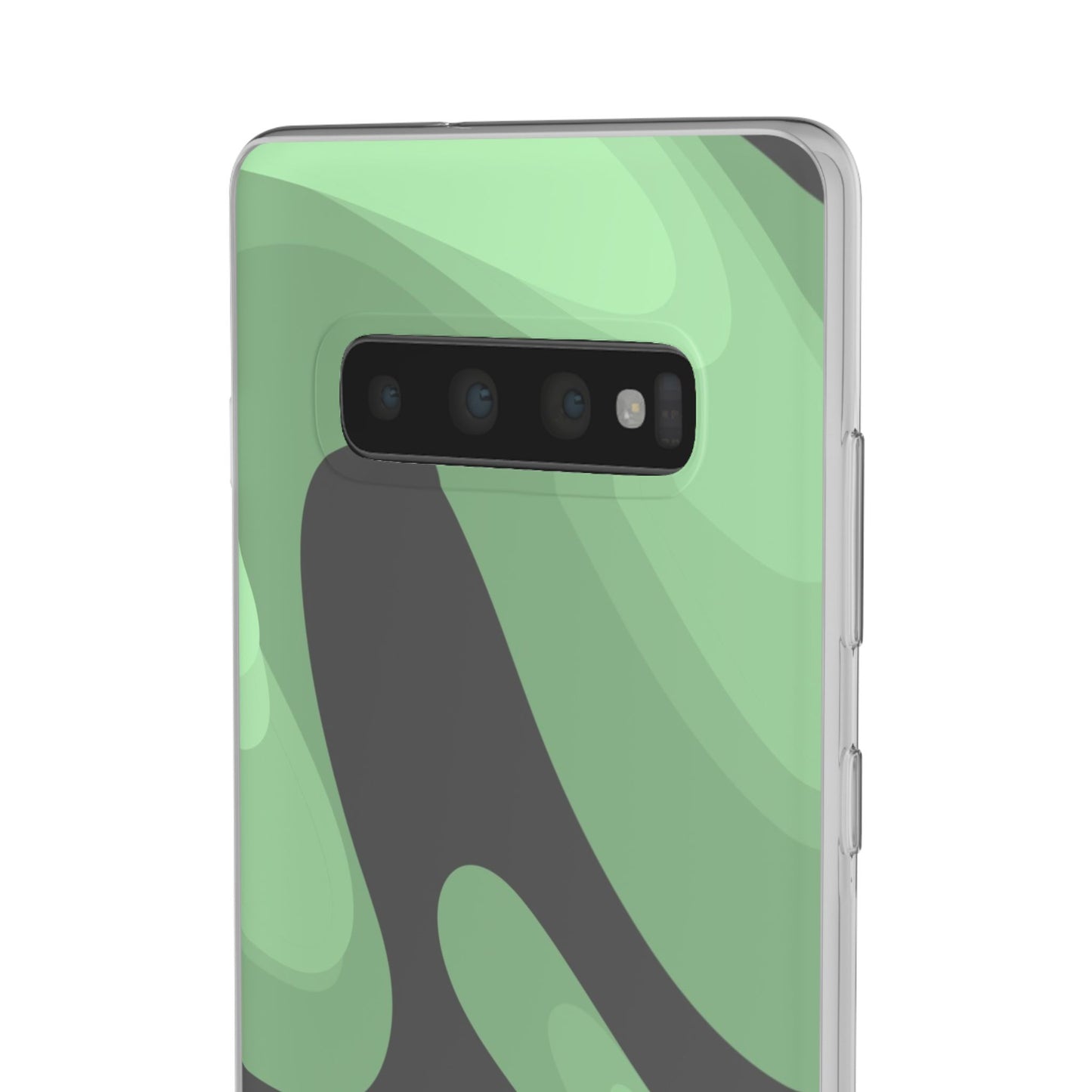 Mint Waves, Flexi Phone Case.