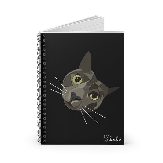 Simon, Spiral Notebook.