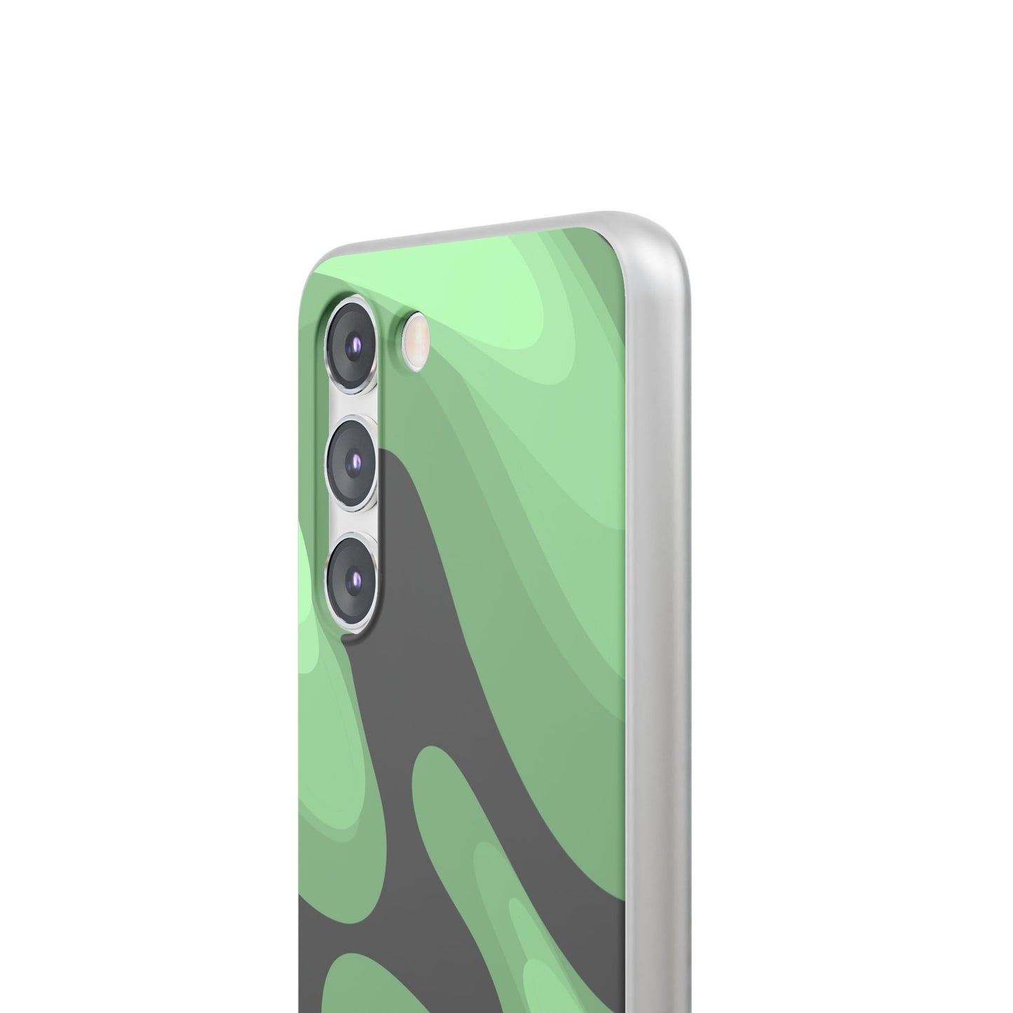 Mint Waves, Flexi Phone Case.