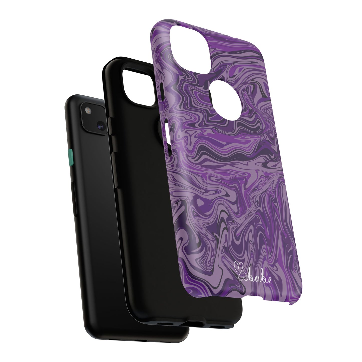 Purp Waves, Tough Phone Case.