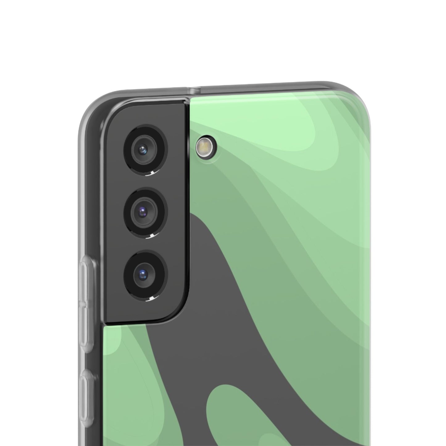 Mint Waves, Flexi Phone Case.