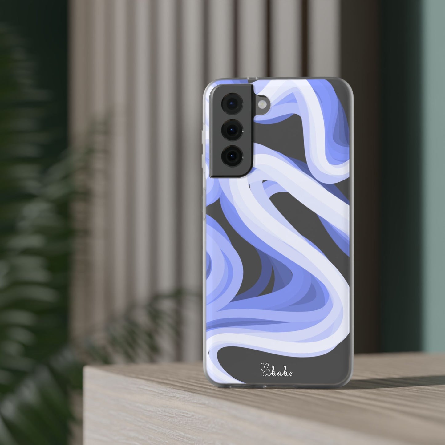 Blue Vines, Flexi Phone Case.