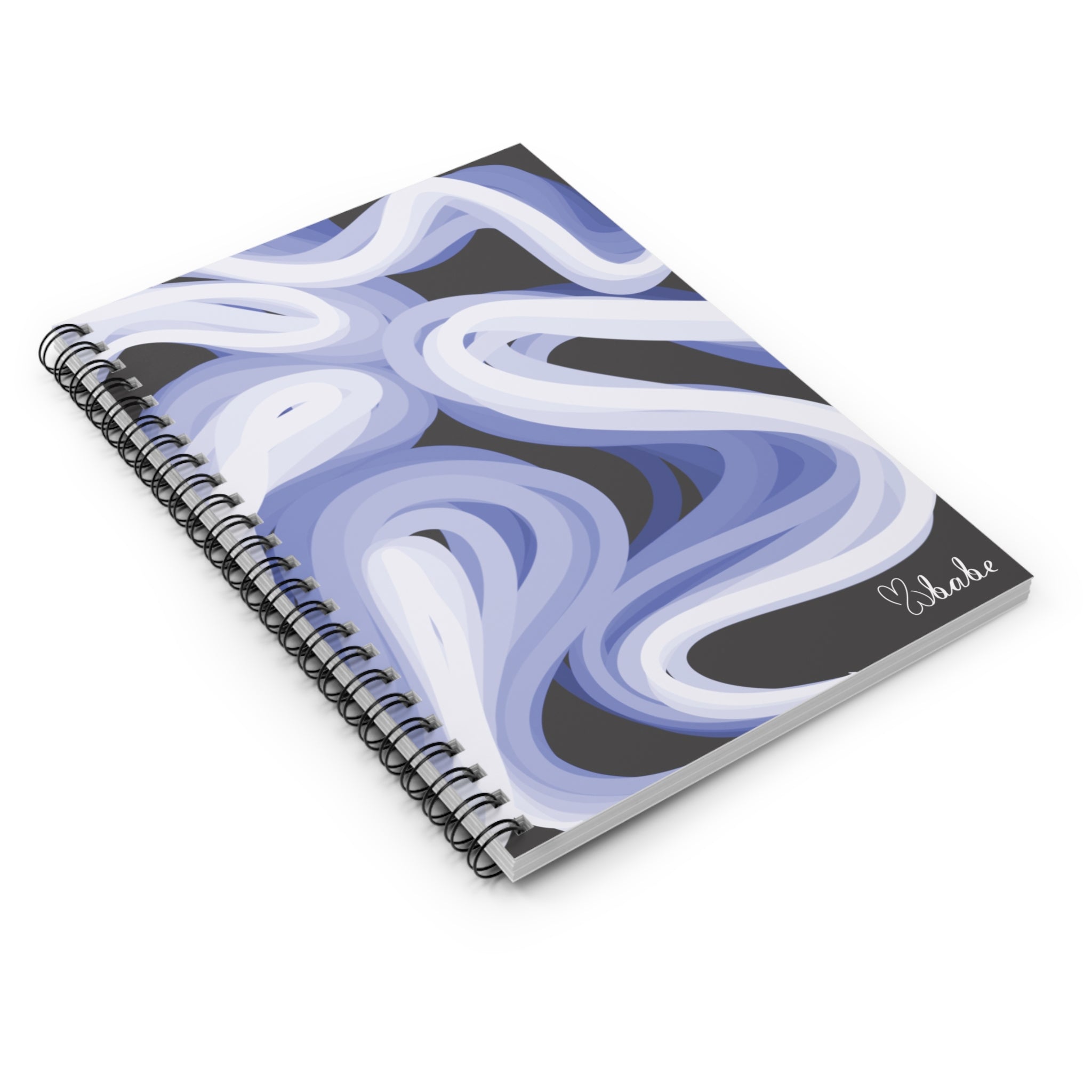 Blue Vines, Spiral Notebook.