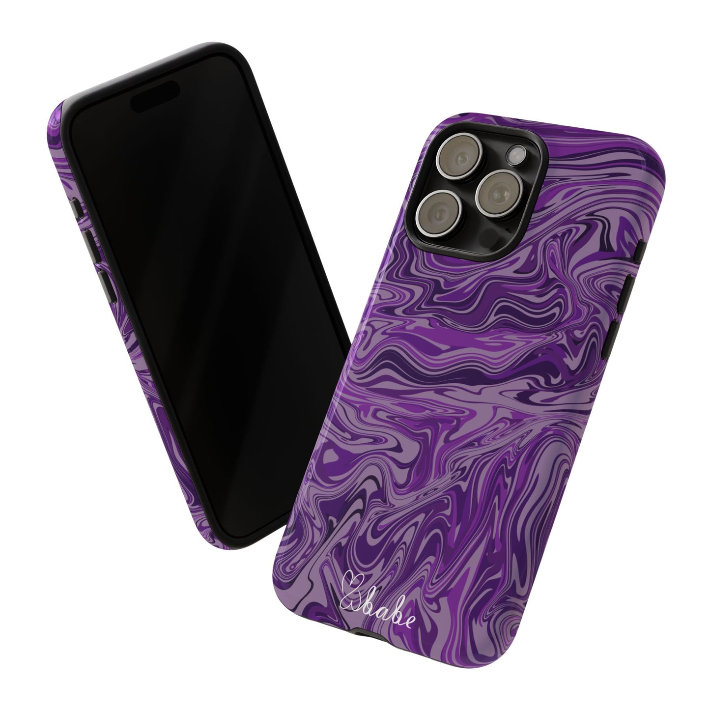 Purp Waves, Tough Phone Case.