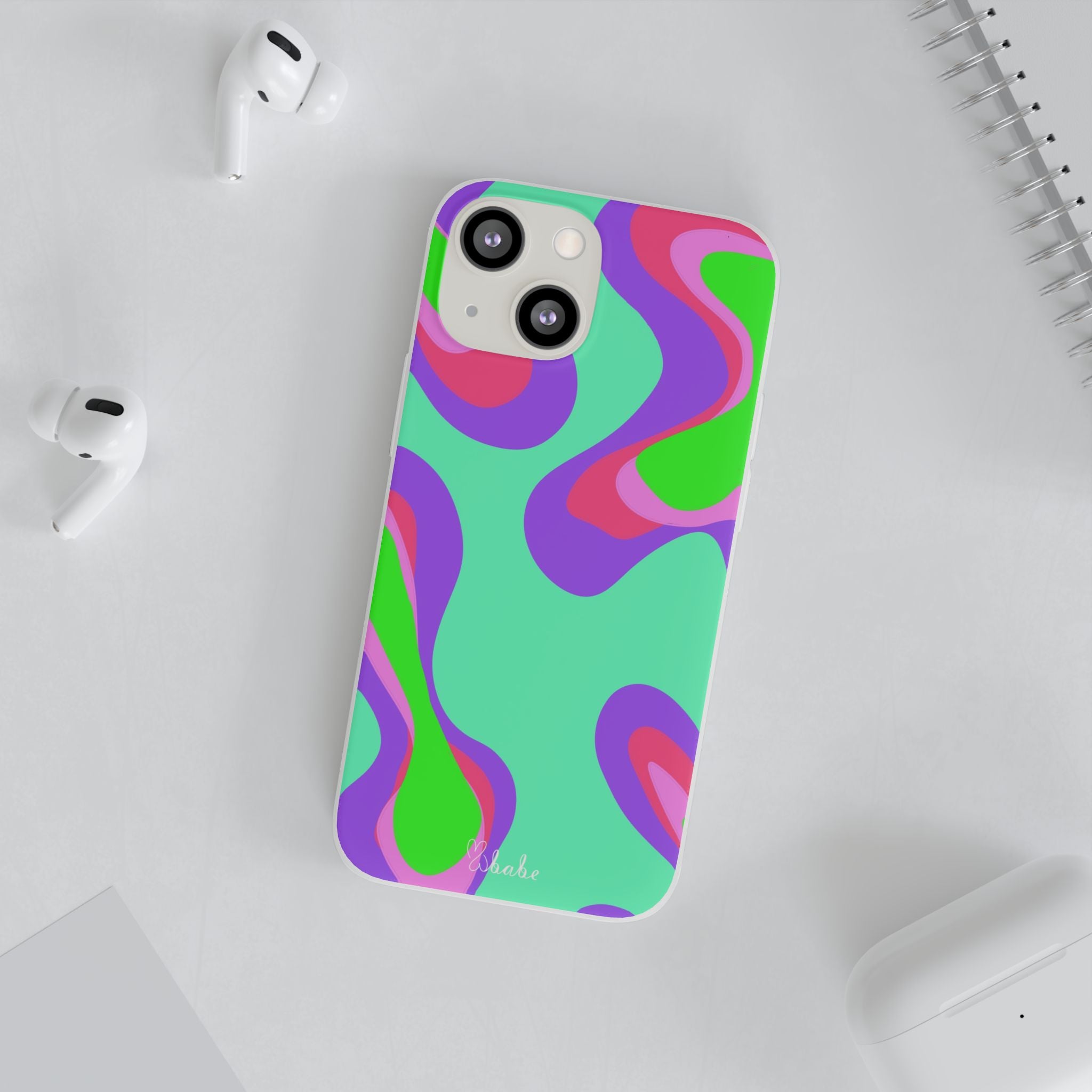 Neon Camo, Flexi Case.