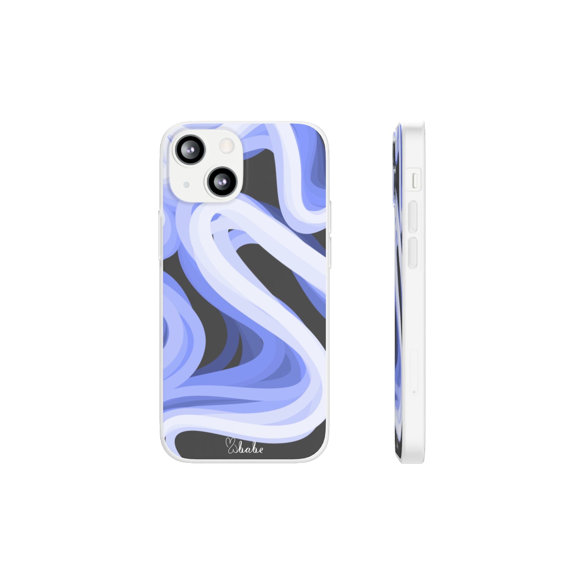 Blue Vines, Flexi Phone Case.