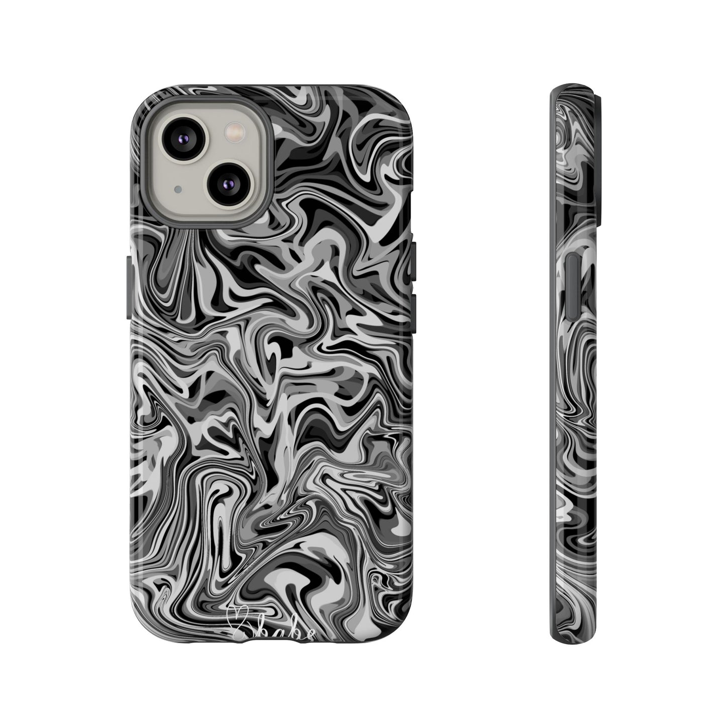 Ink Waves, Tough Phone Case.