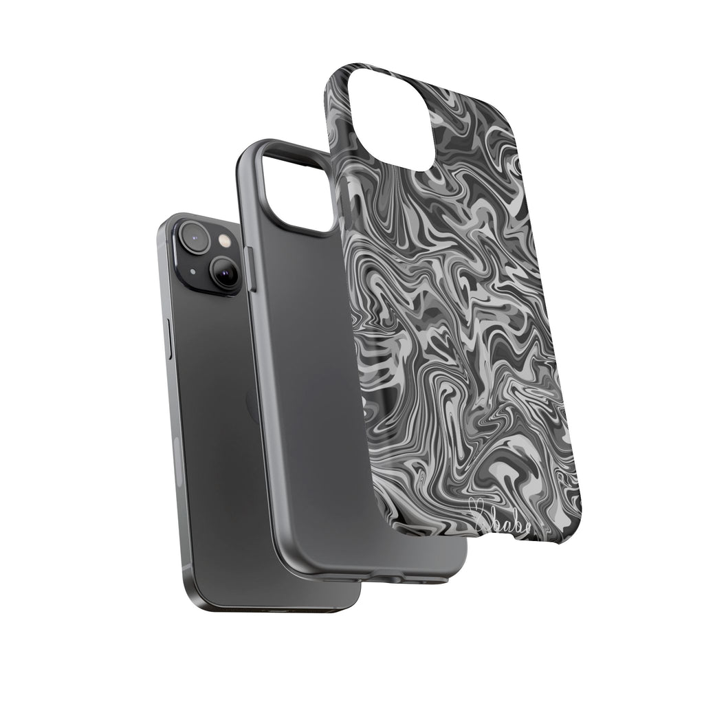 Ink Waves, Tough Phone Case.