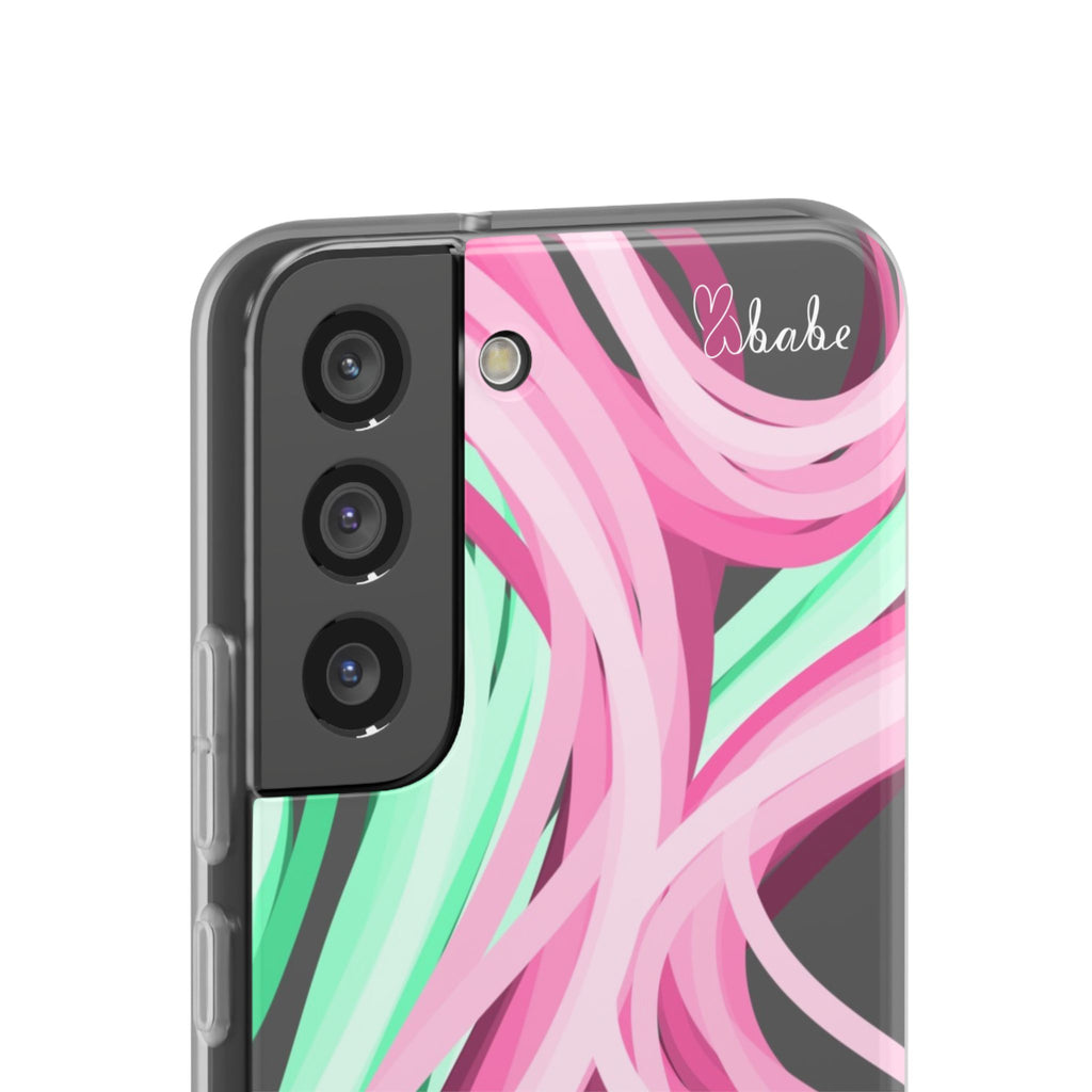 Neon Vines, Flexi Phone Case.