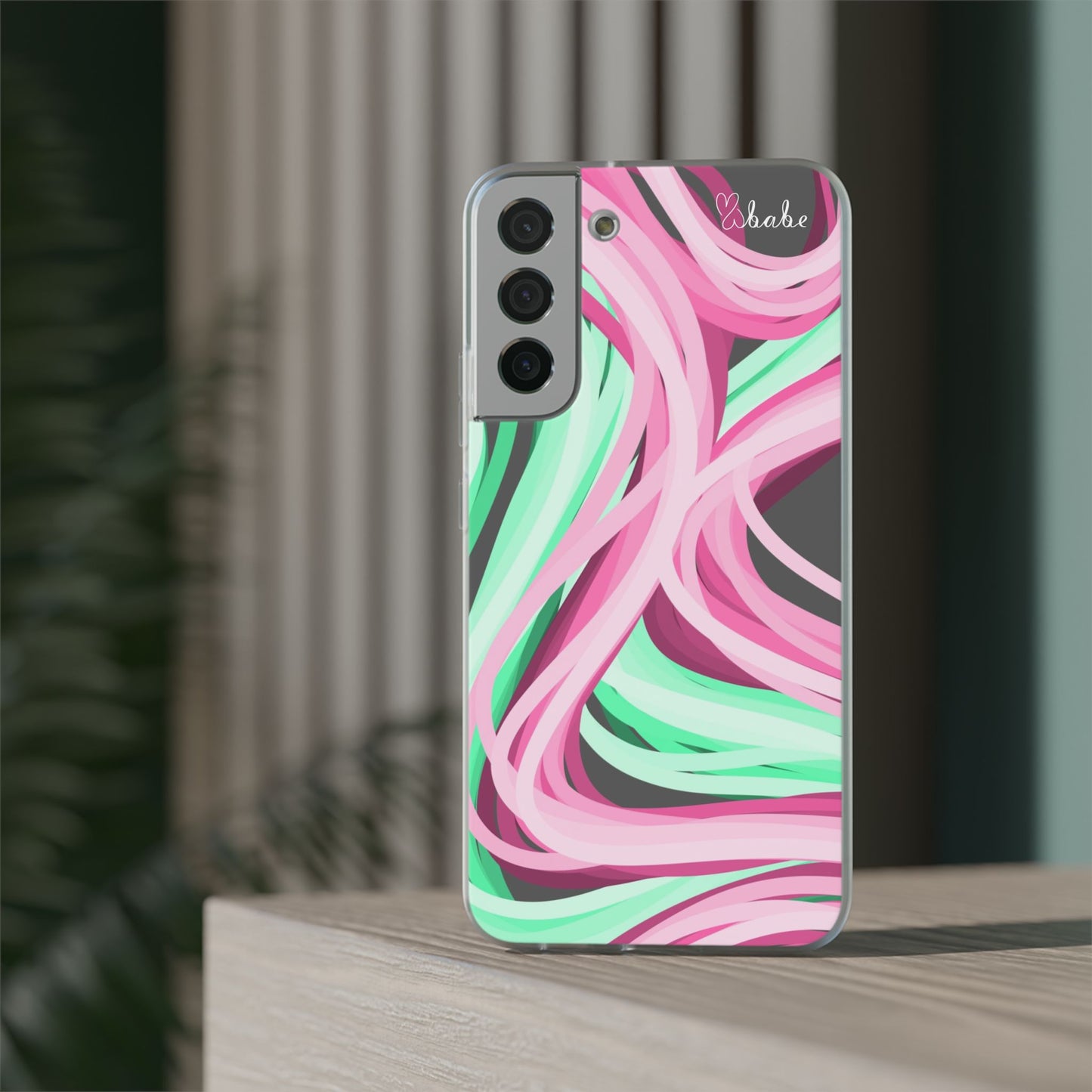 Neon Vines, Flexi Phone Case.